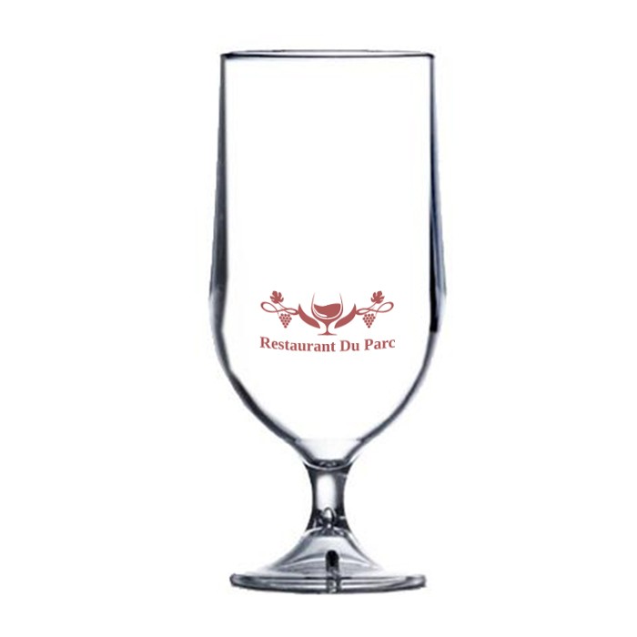 Customized beer glass on foot (28 cl ) - Kamba