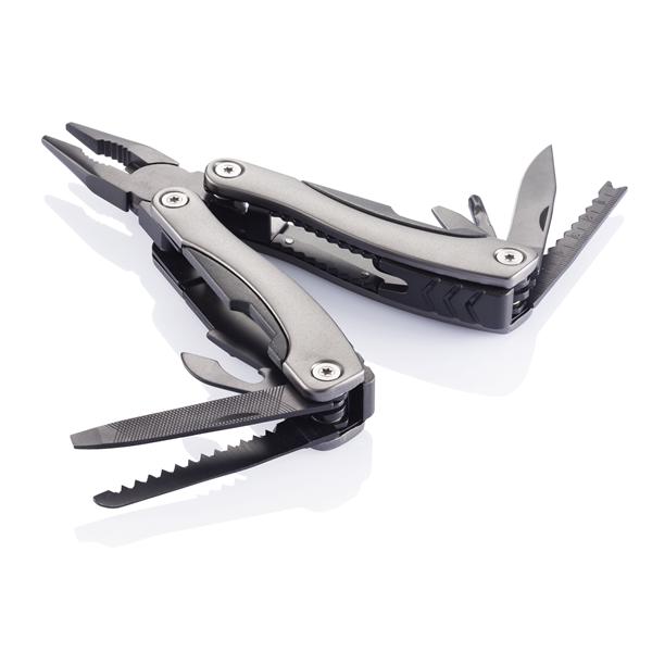 Black Stainless Steel Multitool with Aluminium Anodised Handle - Alresford