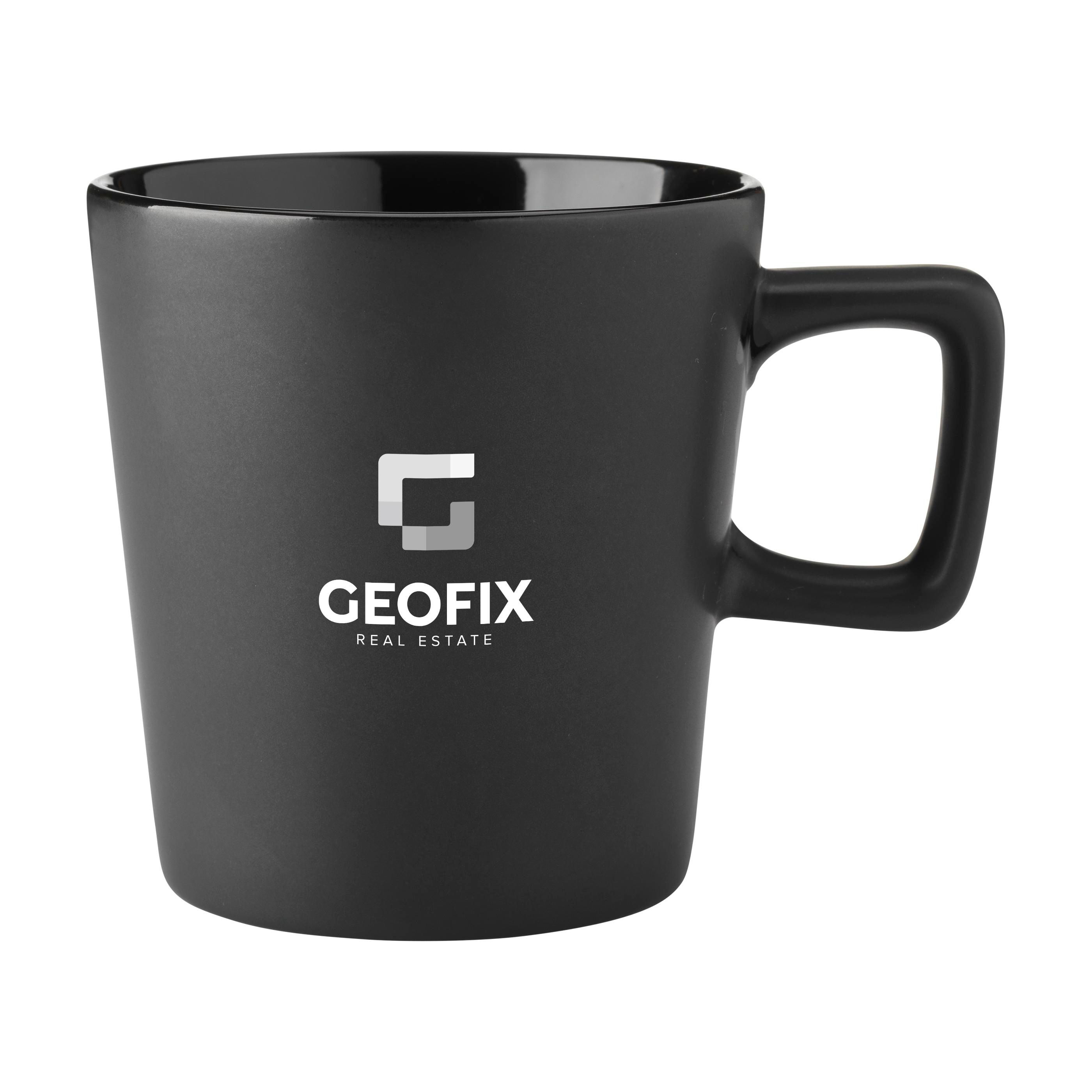 Wiederverwertbare Keramik Tasse Schwarz - Schleiden