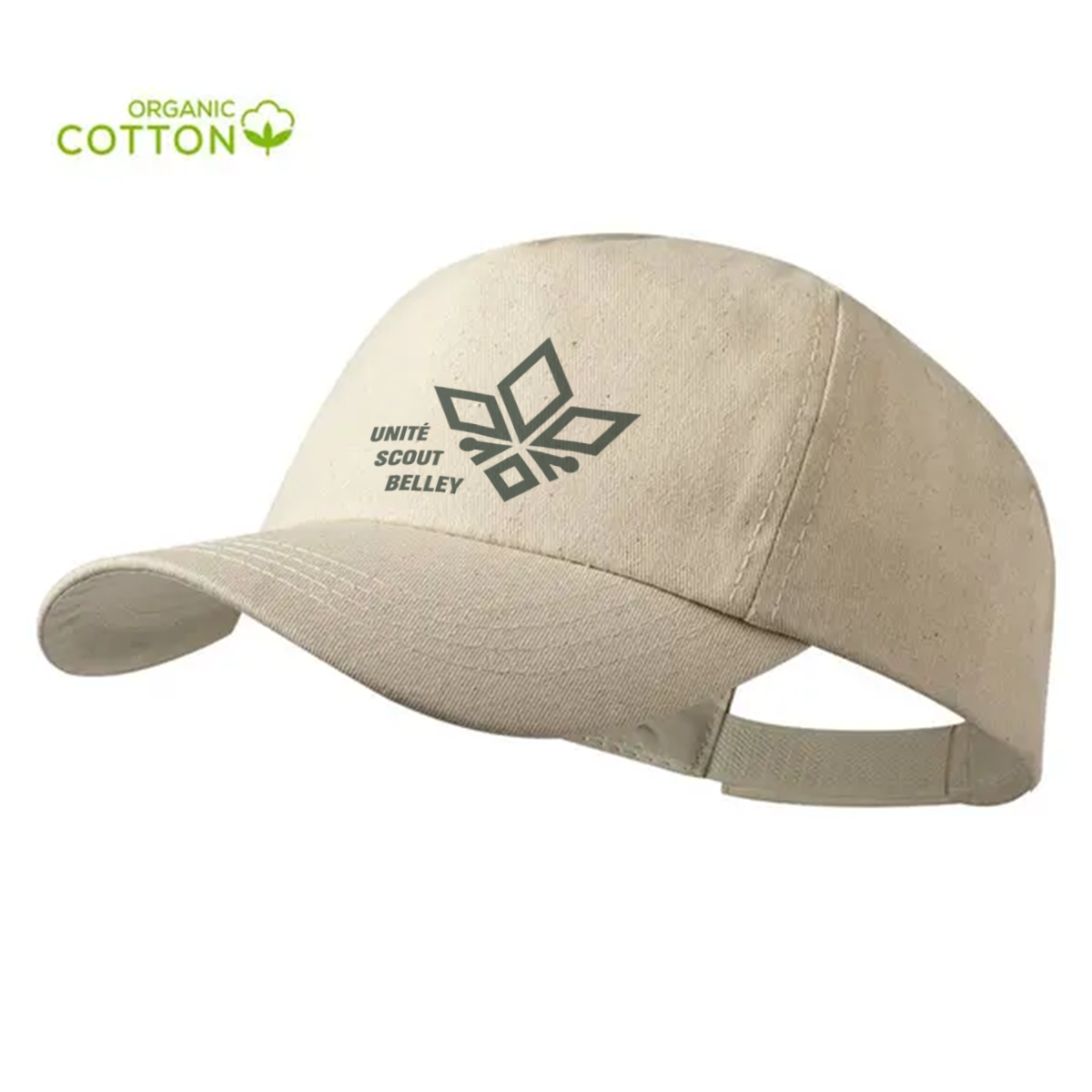 Organic Cotton 5 Panel Cap - King's Lynn