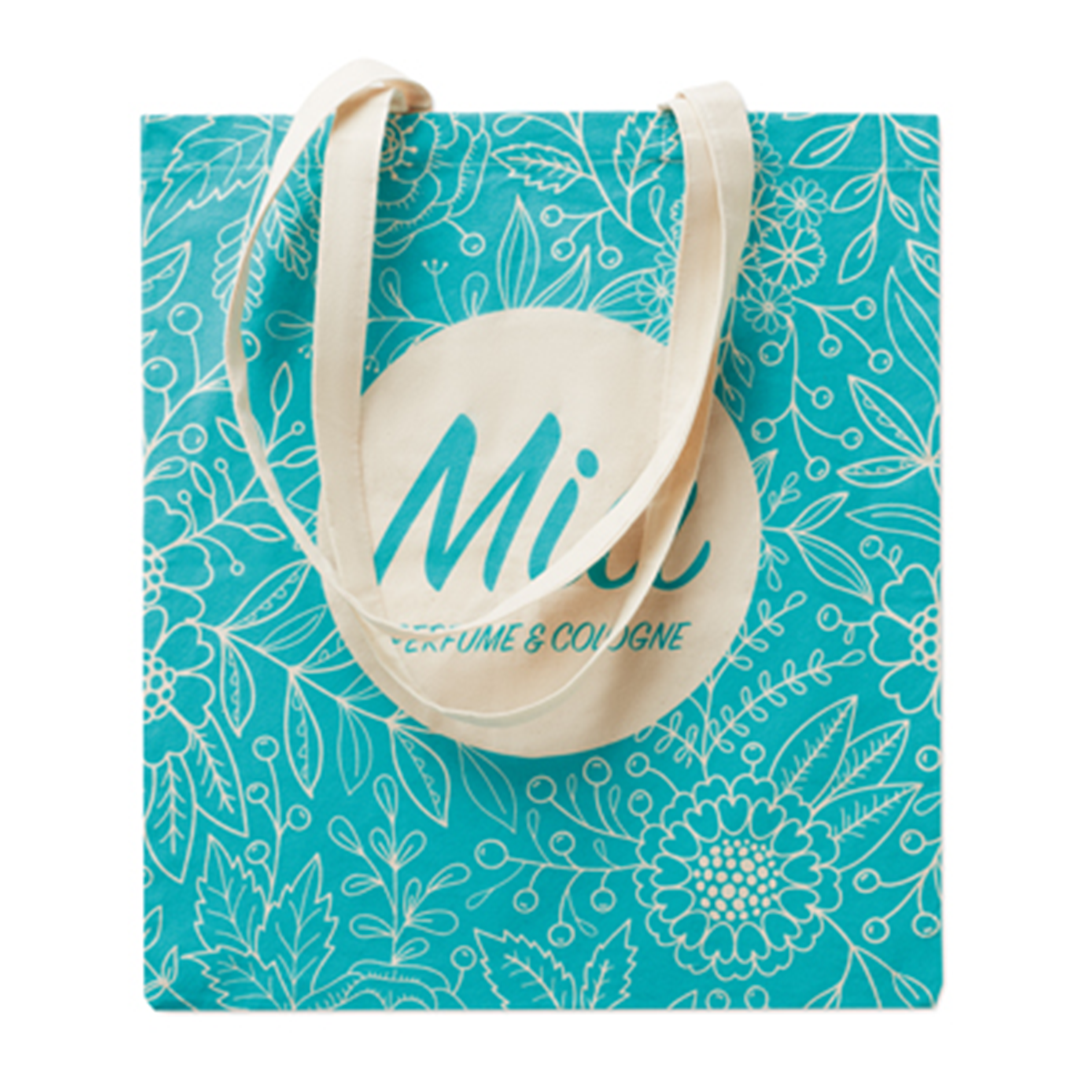 Cotton Shopping Bag with Long Handles - Droxford