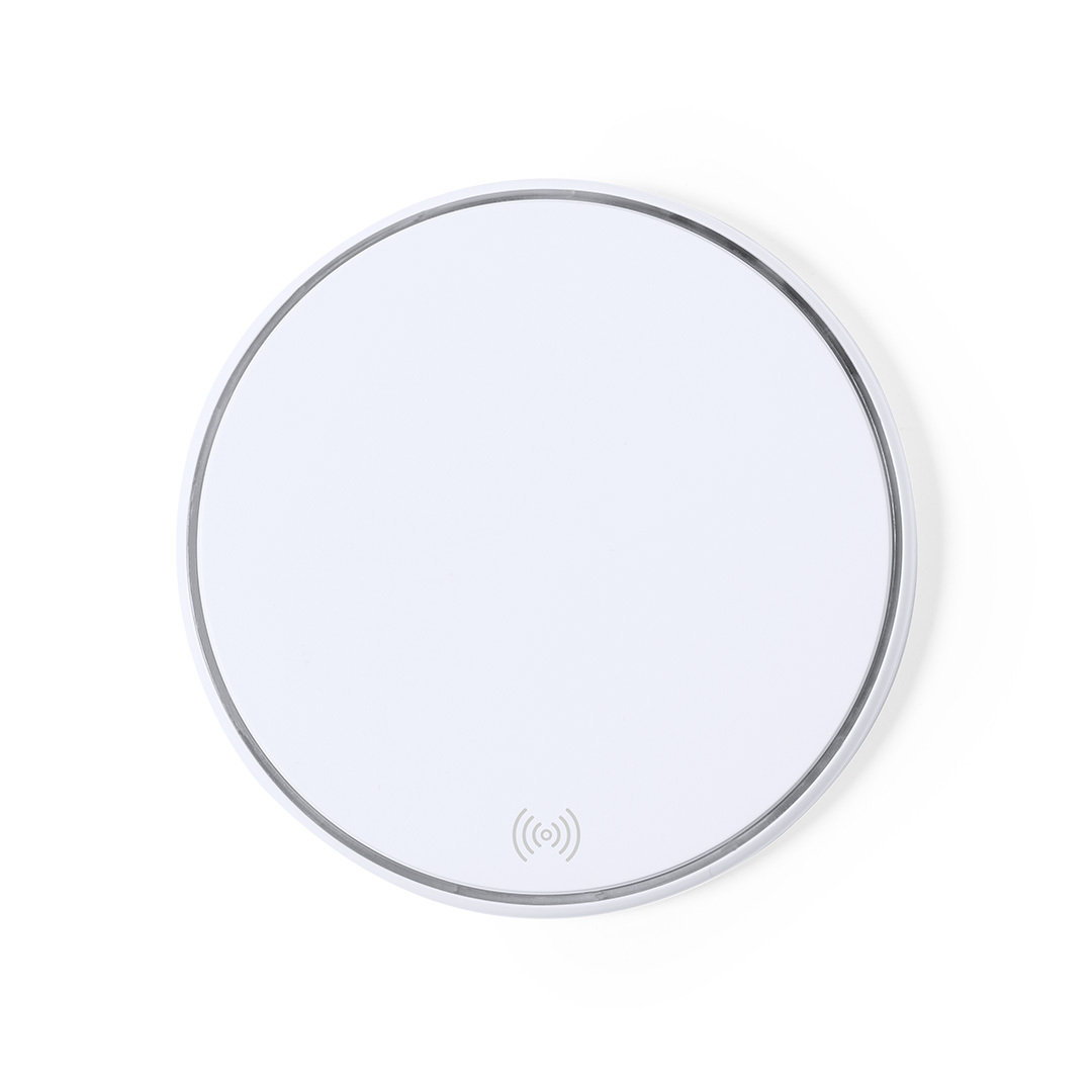 Round Wireless Charger with 15W Fast Charge - Kingussie
