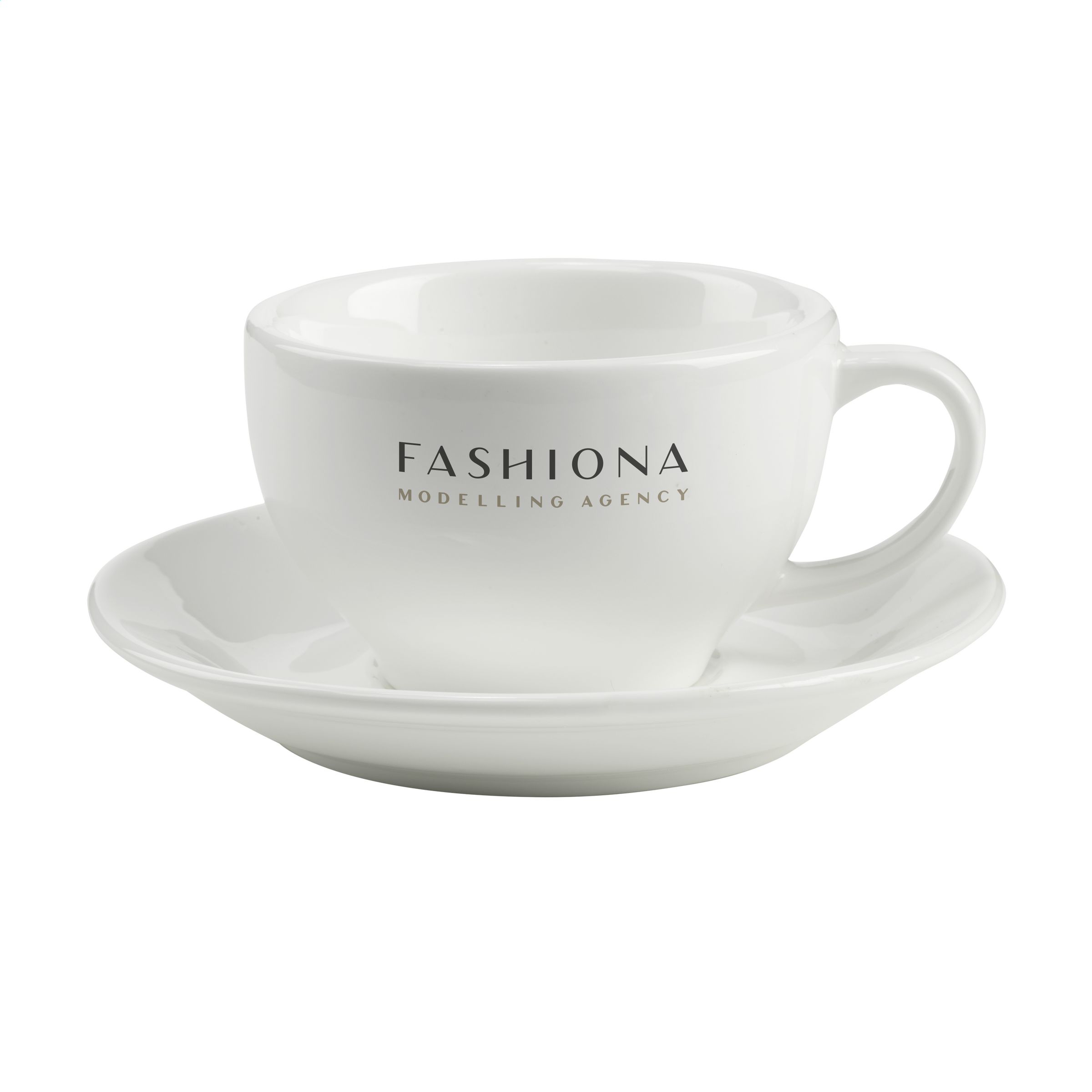 High-quality cappuccino cup and saucer 210ml - Kettlewell - New Alresford