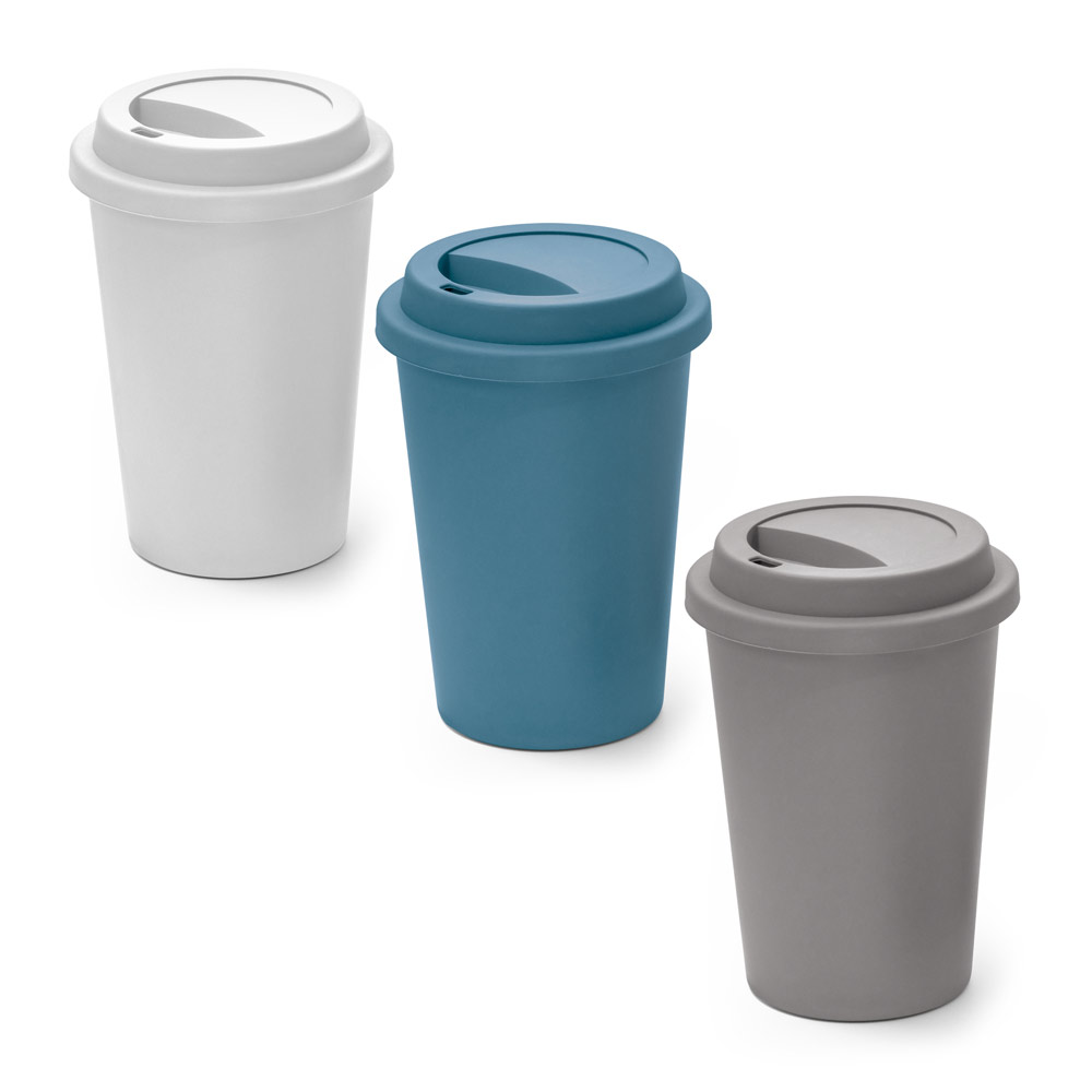 PP Single-layer Travel Cup with PP Lid 450ml  - Bredon's Norton - Warminster
