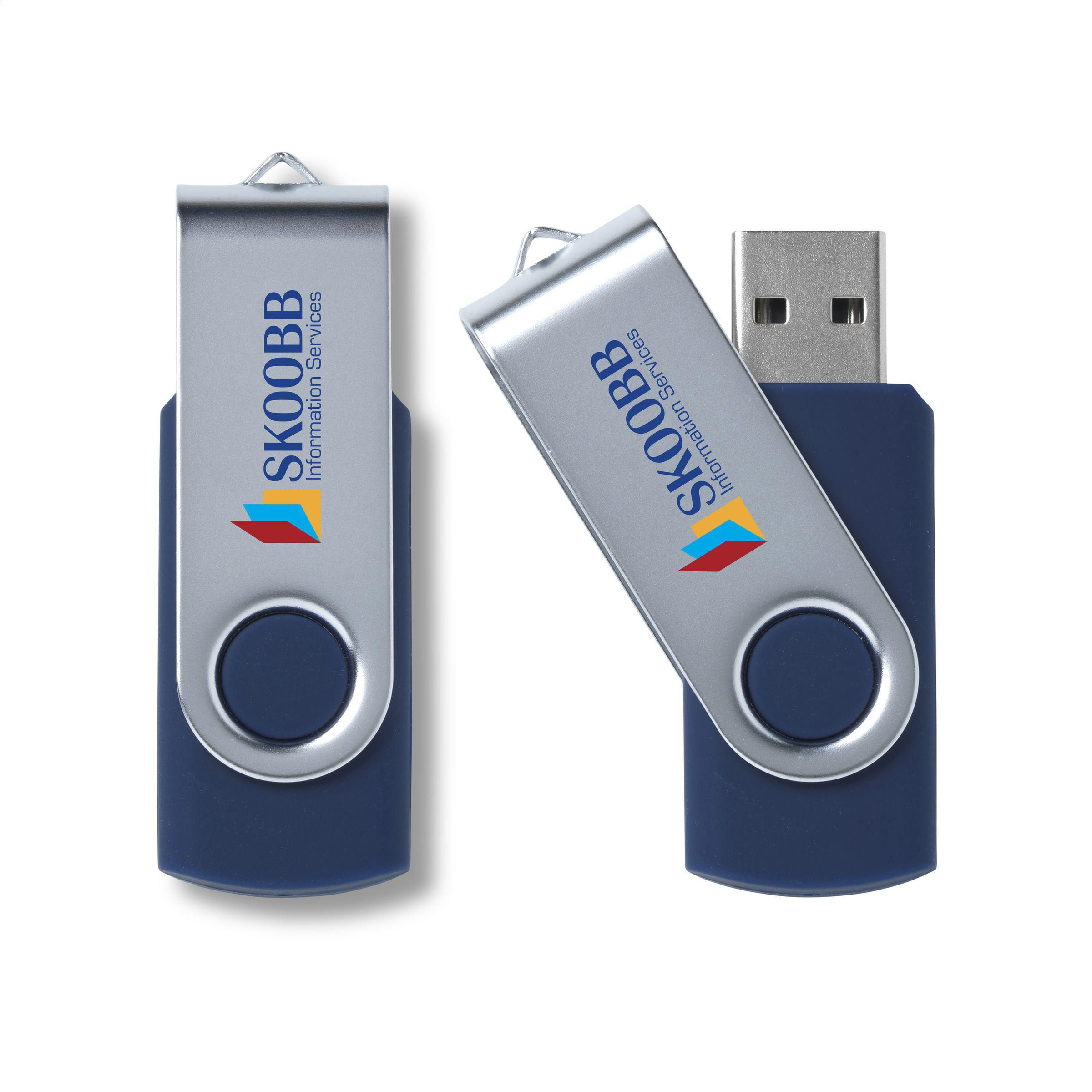 USB SecureTwist 16GB - Selby printed with logo