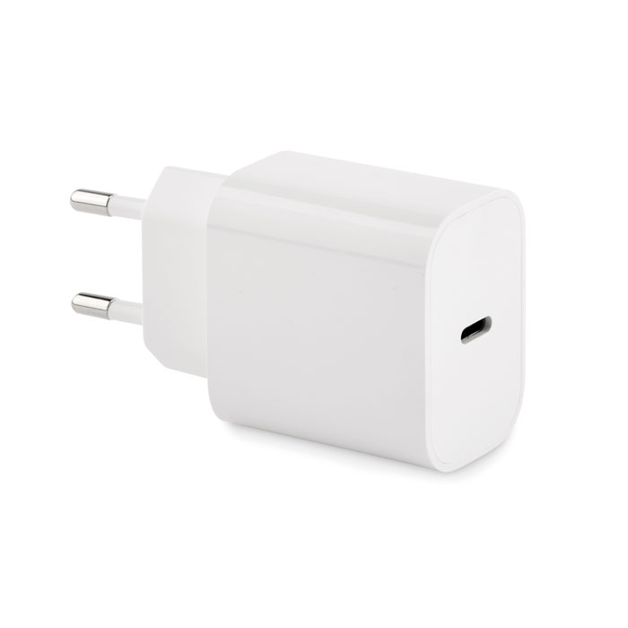 20W 2 Port USB Charger with EU Plug - Rushmoor