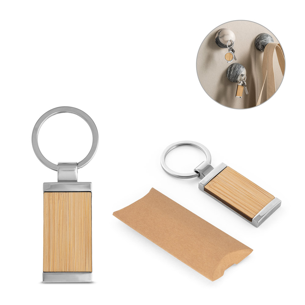 Bamboo Box Keyring - Sidbury - Ealing