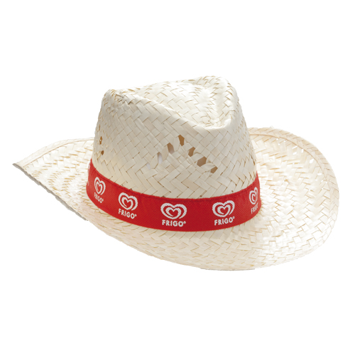 A white straw hat featuring a comfy inner ribbon and vent holes from Shipton Moyne - Kilmarnock