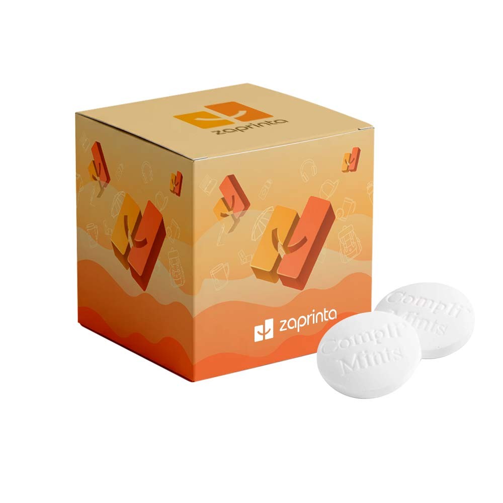 Customizable White Peppermint Squares - Cricklewood - Saltburn-by-the-Sea