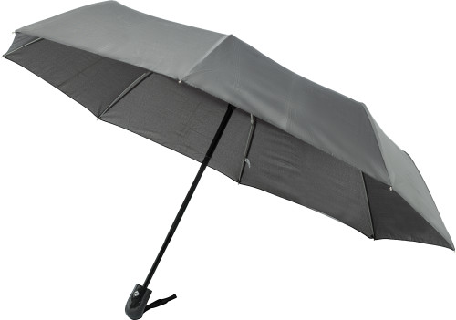 Automatic Foldable Umbrella with Plastic Handle and Metal Fibreglass Frame - East Kilbride