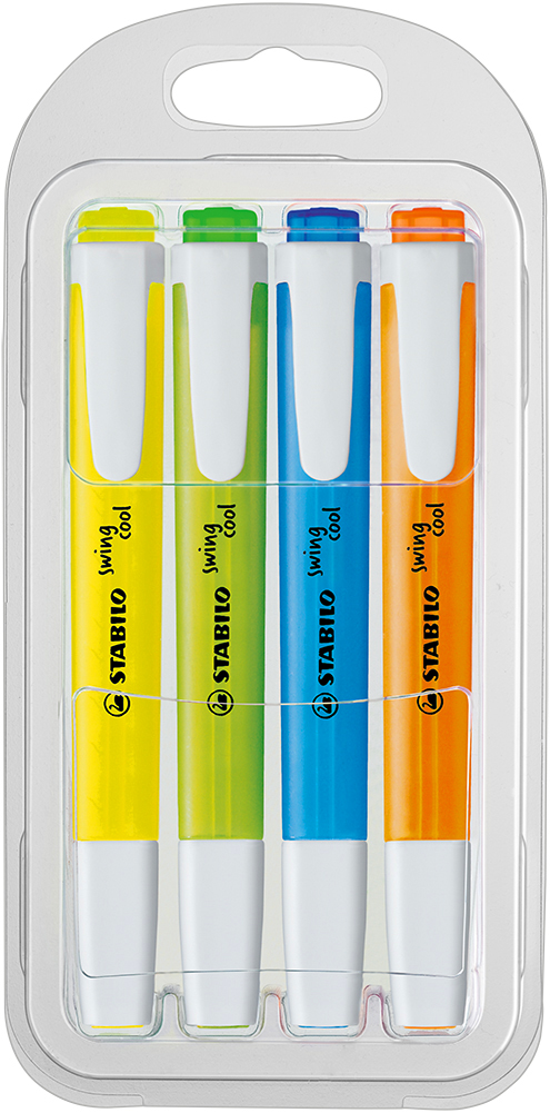 STABILO® swing cool Set of 4 highlighter - Rainhill