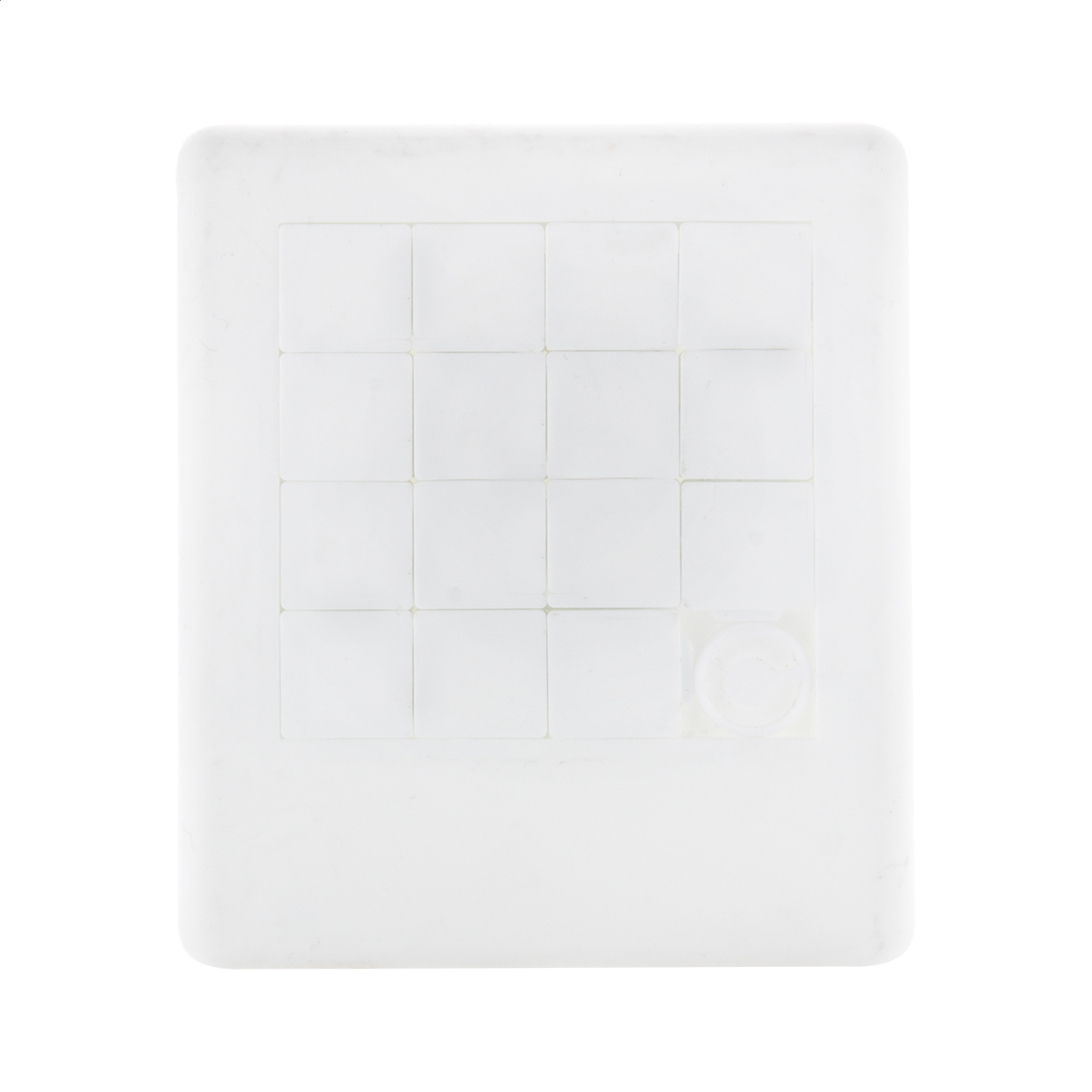 Rezimi recycled ABS mini sliding puzzle with logo printed with logo