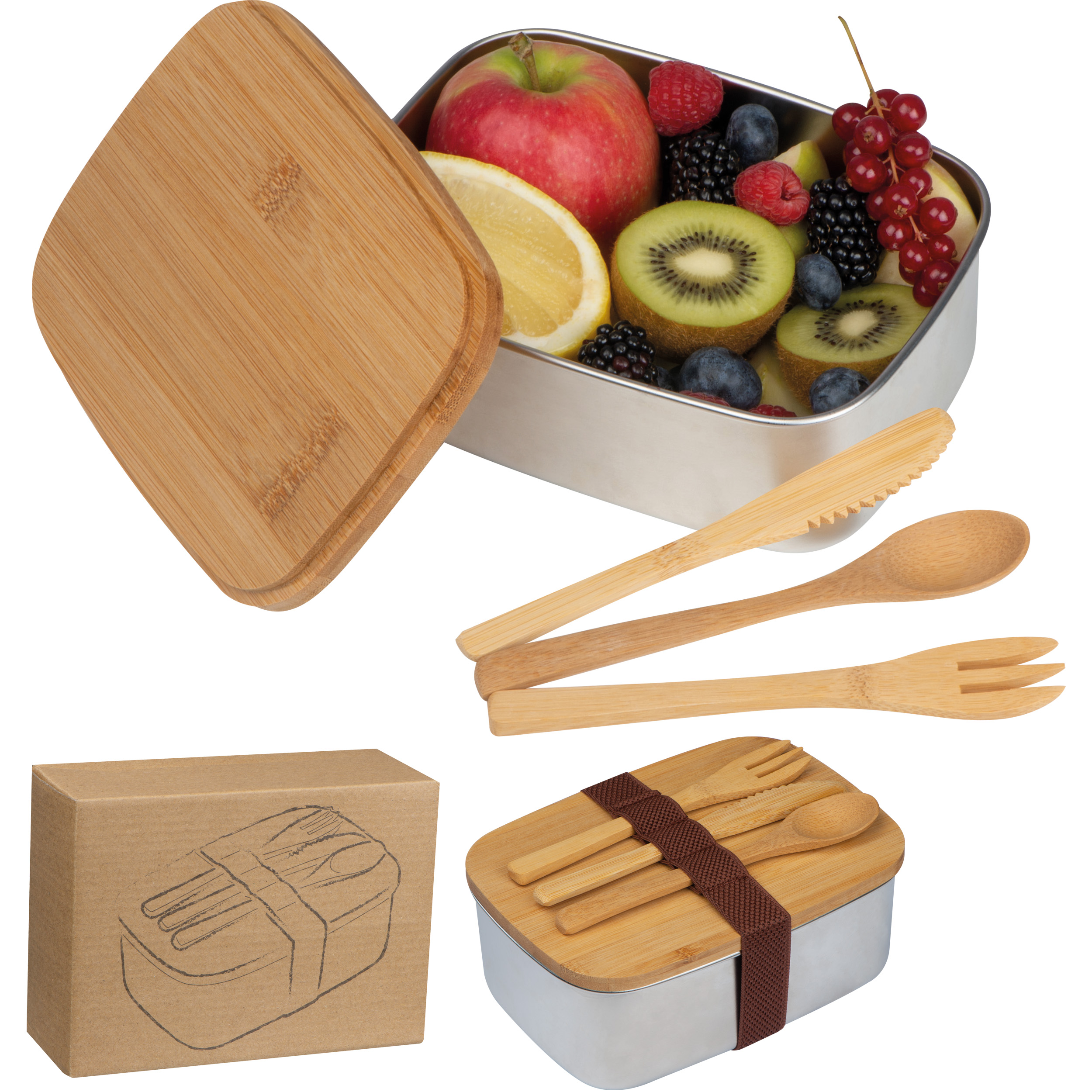 EcoSteel Lunch Set - Dittisham - East Meon