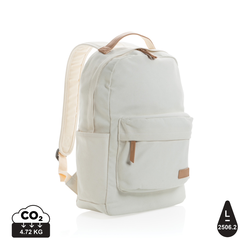 EcoVibe Canvas Laptop Backpack - Shadoxhurst - Thurlaston