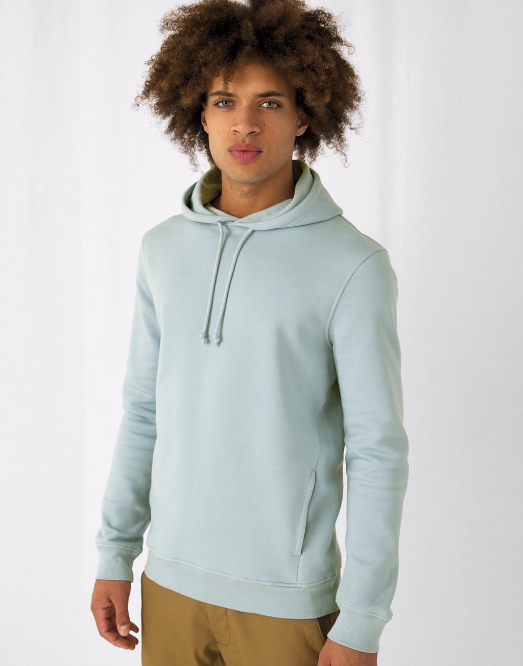 Unisex organic cotton and recycled polyester hoodie - Barton