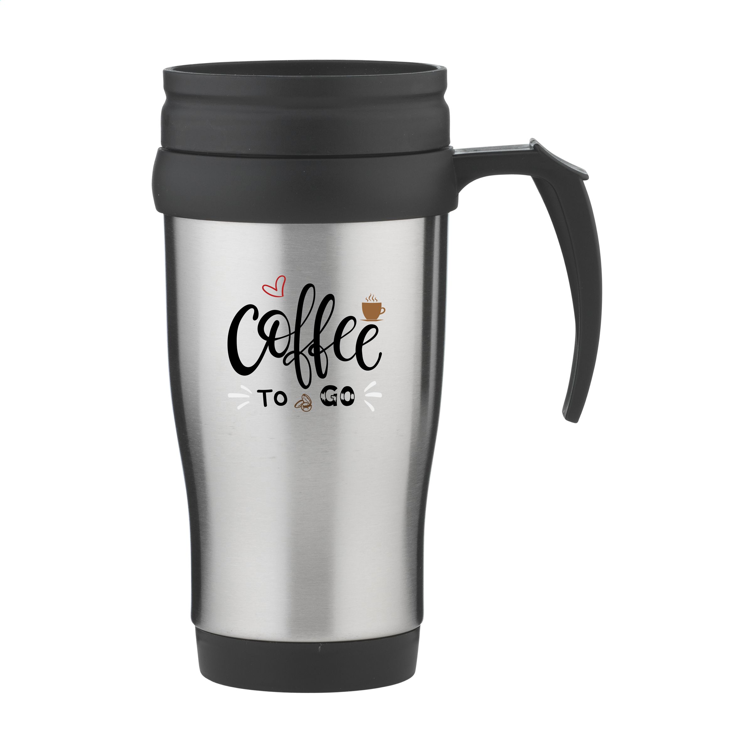 Exeter Double-Walled Thermal Mug - Reddish