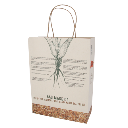 Paper Bag made from Agricultural Waste Materials - Irlam Vale