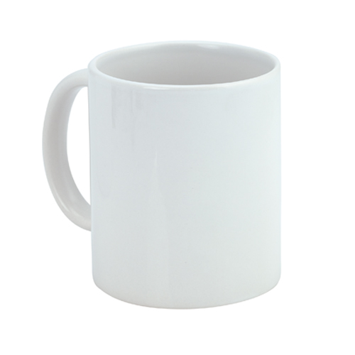350ml White Ceramic Sublimation Mug - Abbotsbury