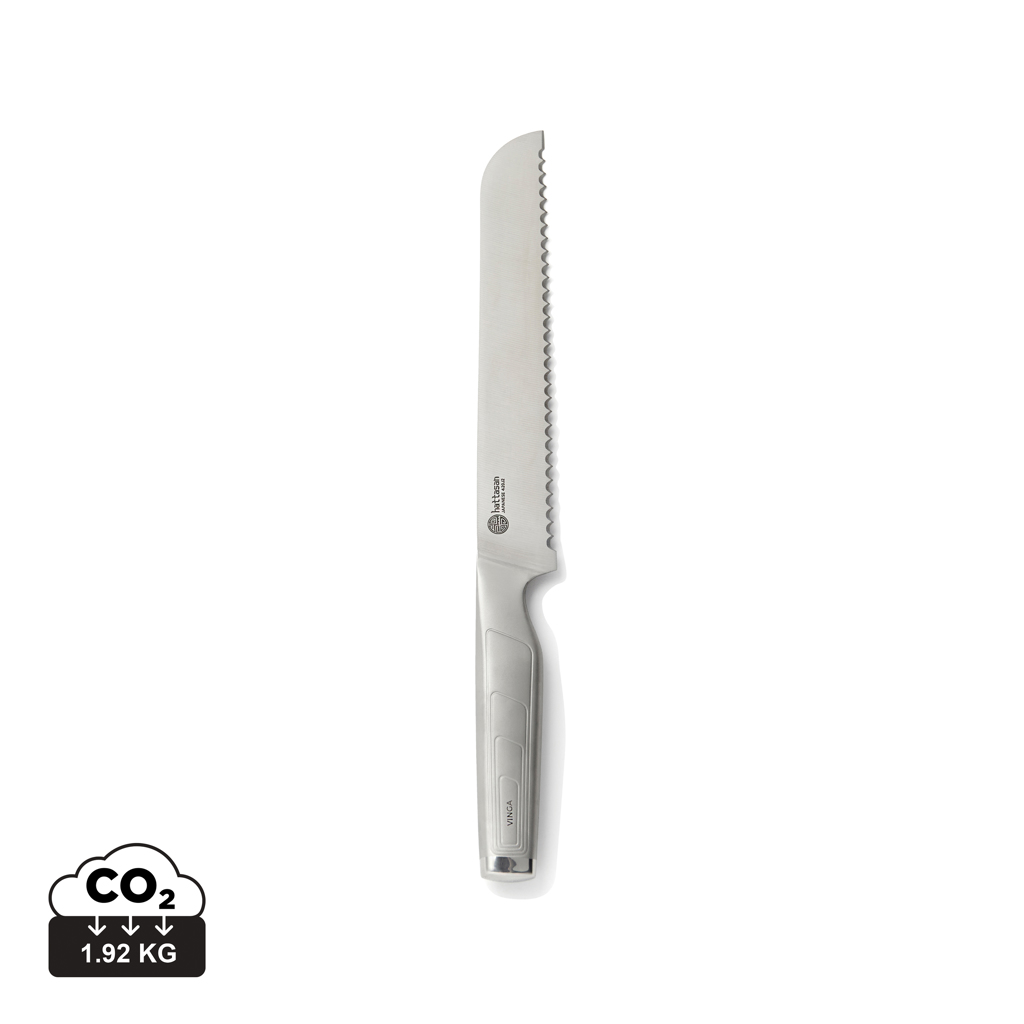 A bread knife from Littleport that prevents bread from crumbling when cut. - Mossley