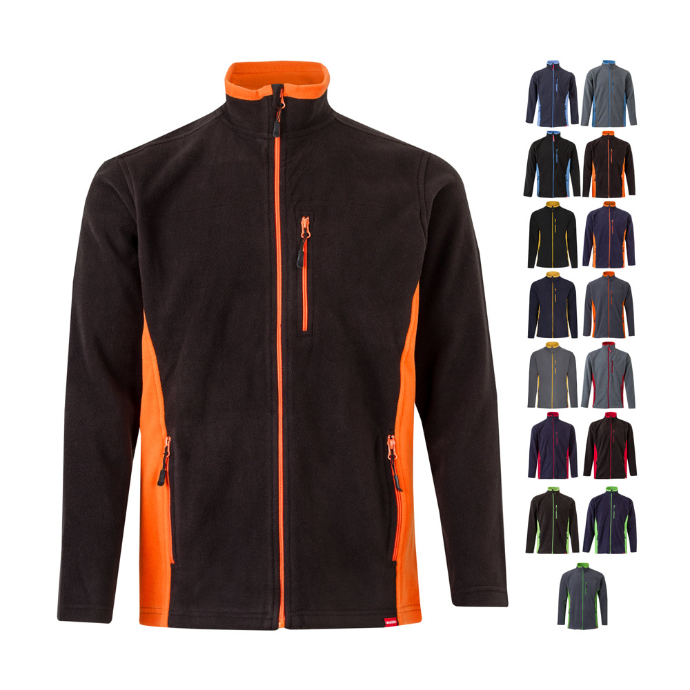 DualShade Fleece Jacket with Pockets - Ditton