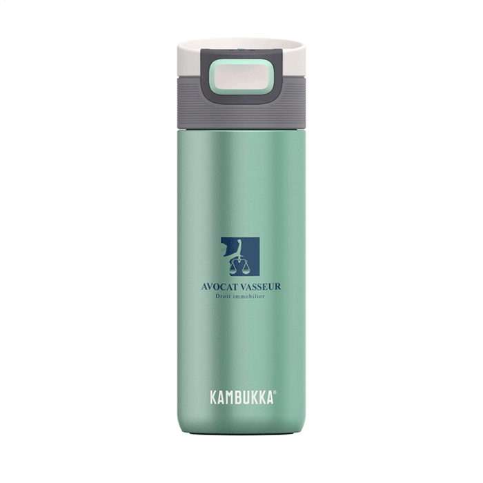 Personalized Kambukka stainless steel water bottle 500 ml - Alexis - Alkham
