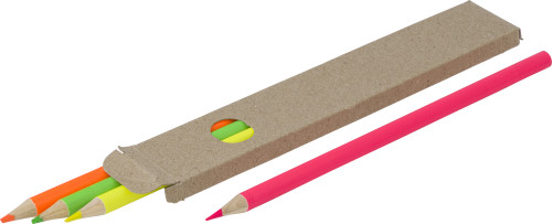 Holz-Highlighter-Bleistift-Set Kaden