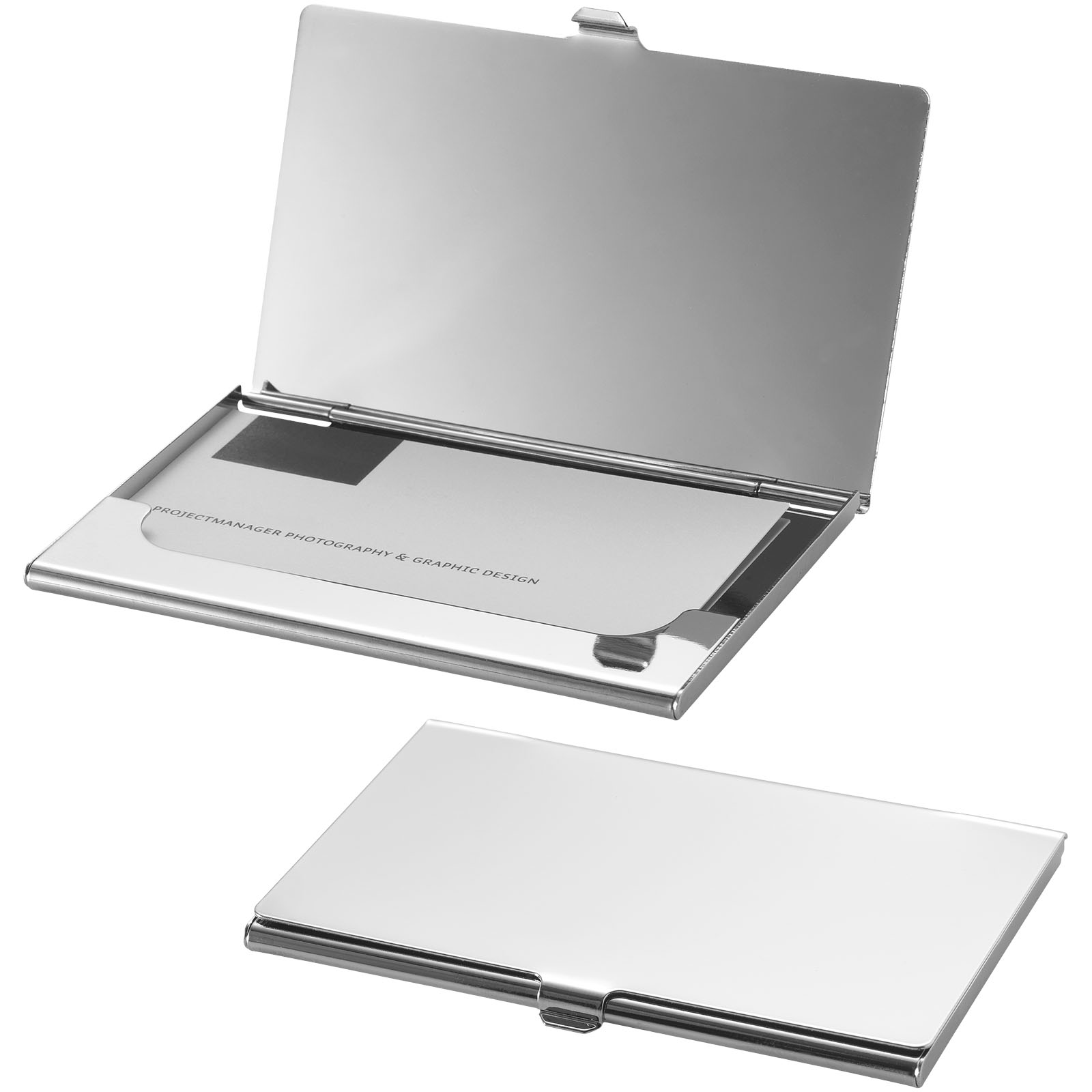 Stainless Steel Business Card Holder - Garstang