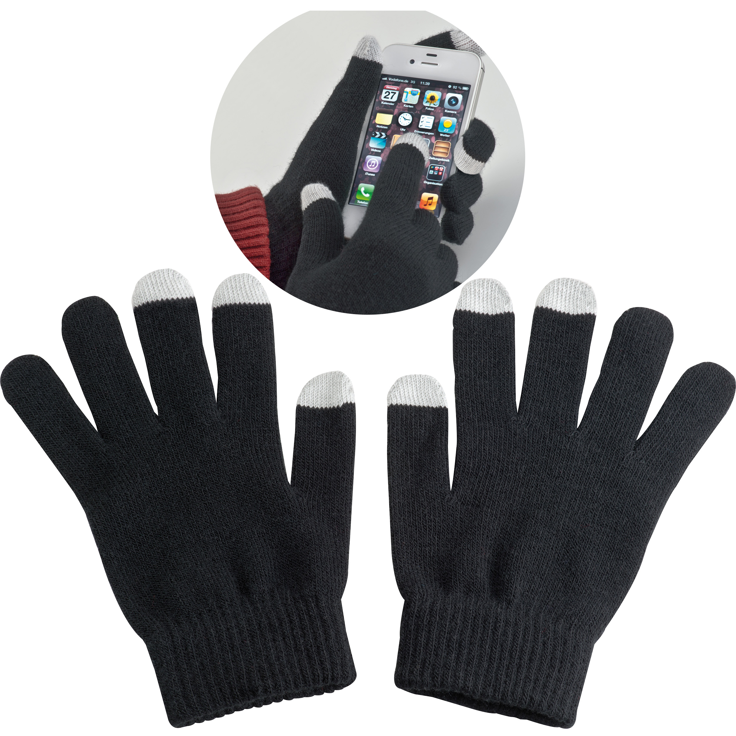 Touchscreen-Handschuhe mit Logodruck - Glückstadt
