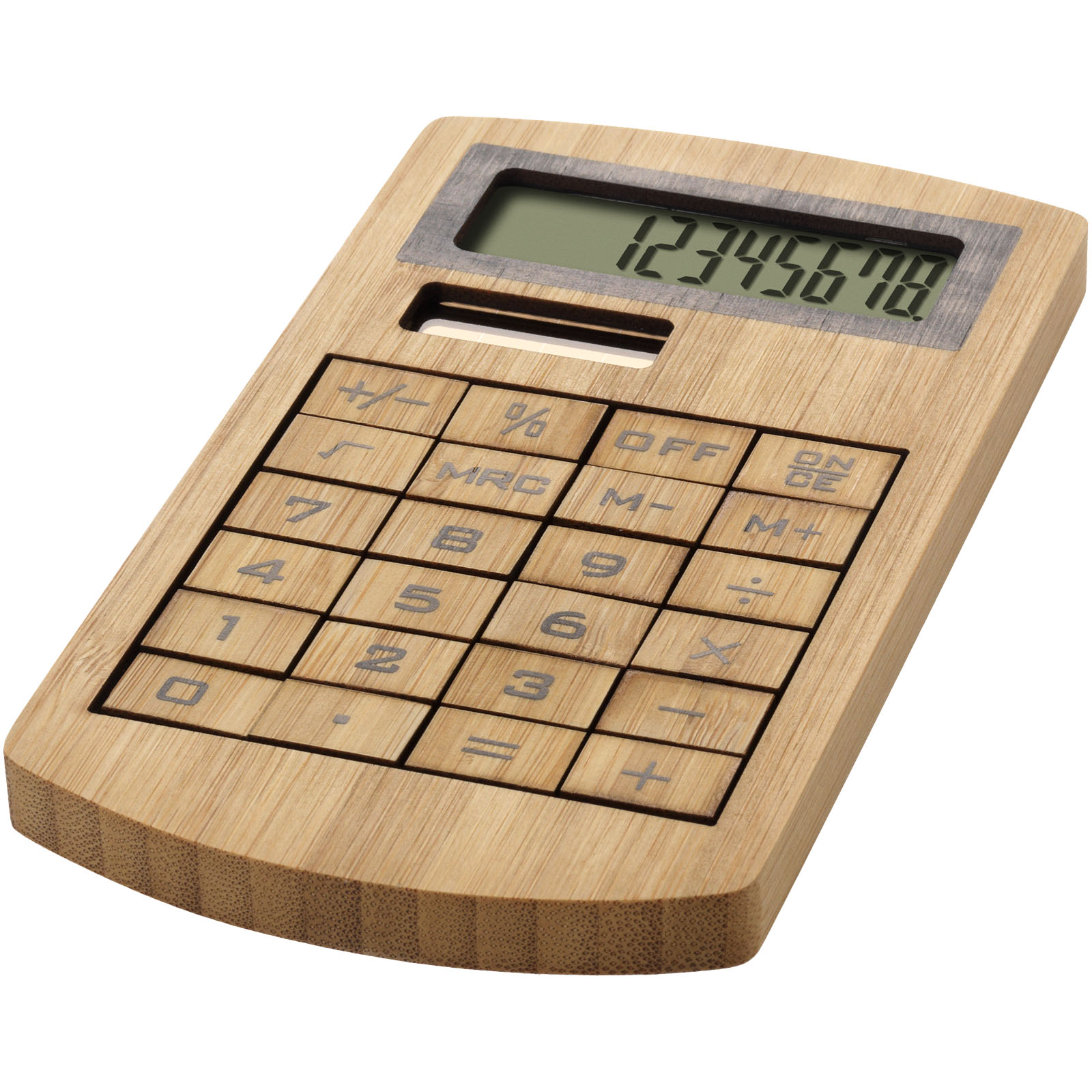 Solar Powered Bamboo Calculator - Dursley
