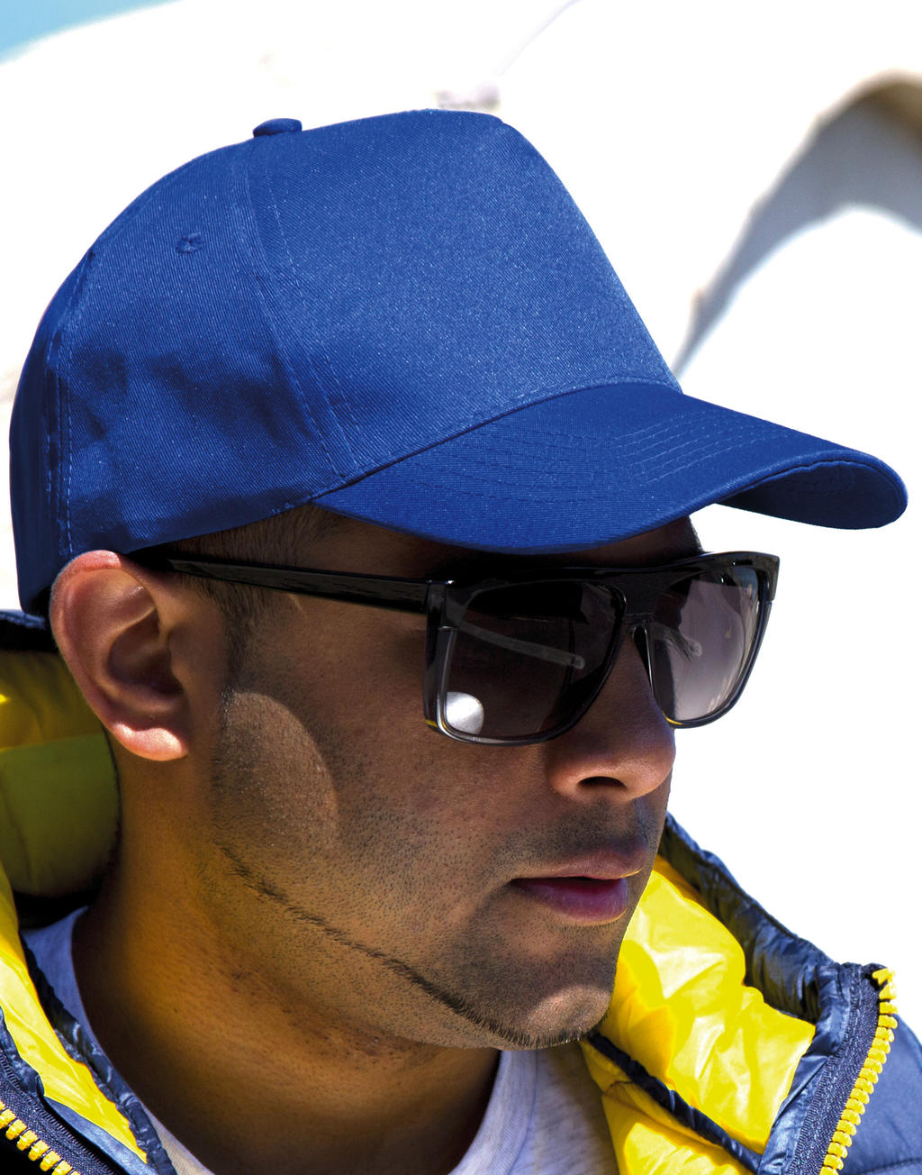 Polyester Baseball Cap - Kettlewell printed with logo