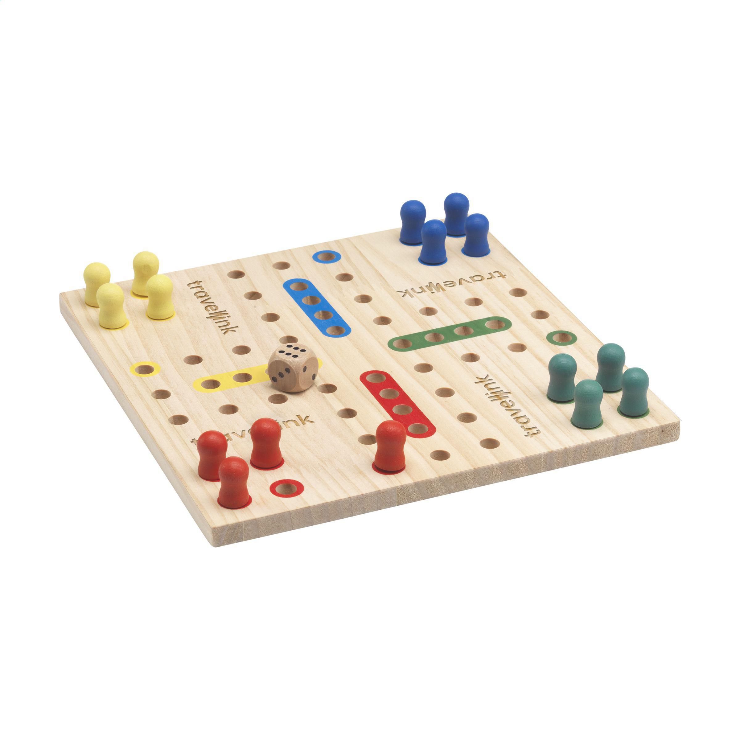 Ludo wooden game