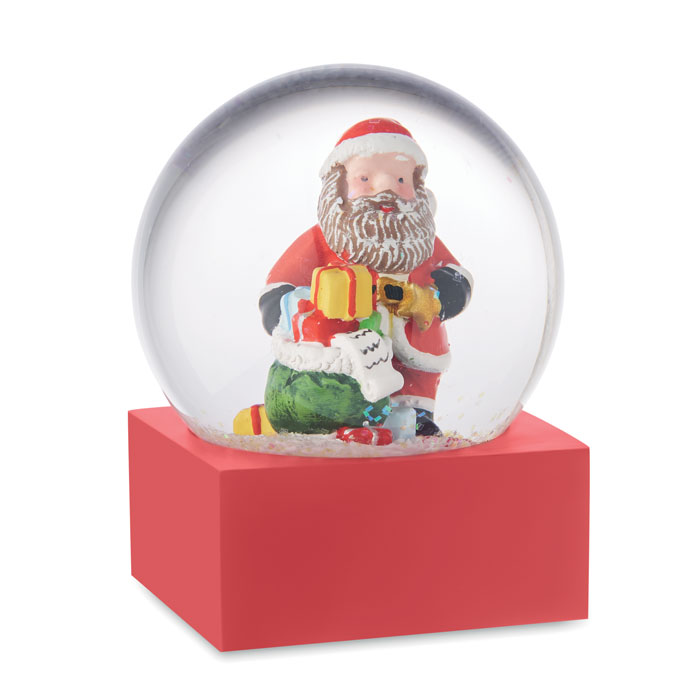 Crystal Snow Sphere - Stafford printed with logo
