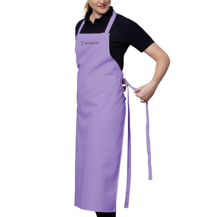 Long apron made of polyester cotton - Clitheroe