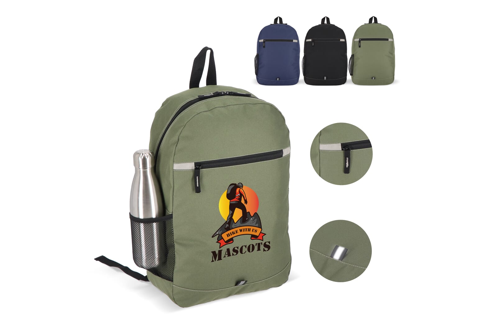 Eco Reflective Nevada Backpack - Bromley