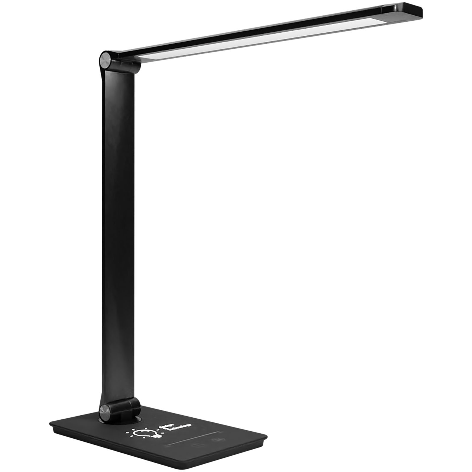A desk lamp that supports wireless charging and features a logo that lights up - Botley