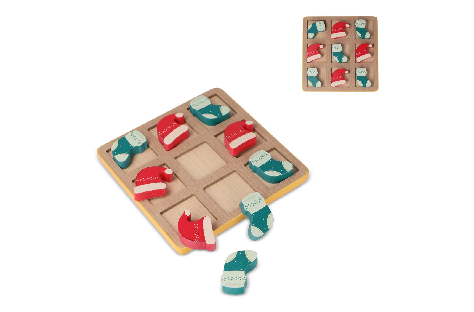Festive Evergreen Tic-Tac-Toe - Bramham