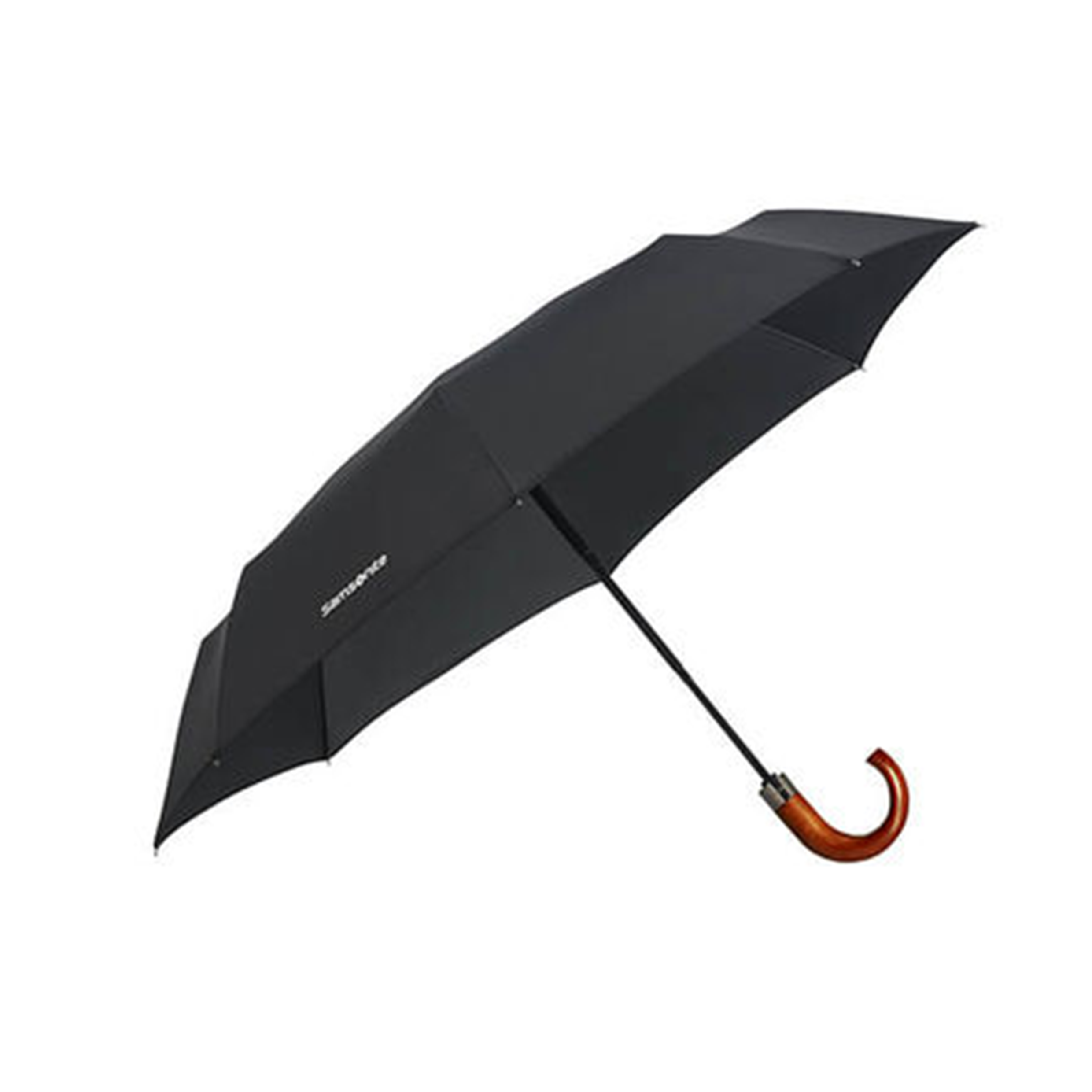 Samsonite Wood Classic S 3 Sect. Auto O/C Crook - Foldable printed with logo