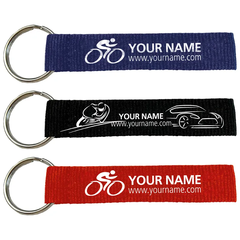 Customizable Duo-Side Key Ring - Romsey