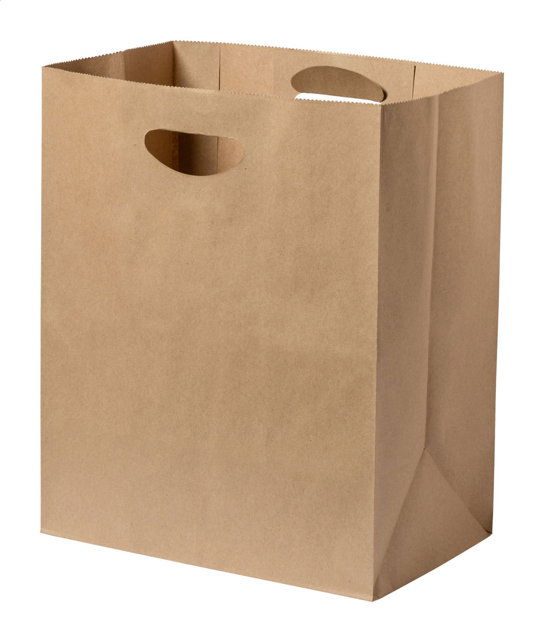 Eco Handle Recycled Paper Bag - Orrell Park printed with logo