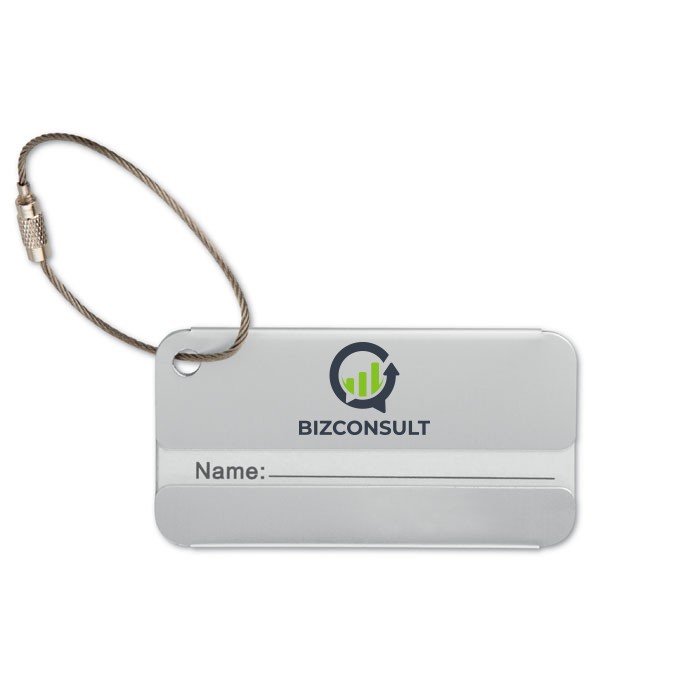 Aluminum baggage tag - Little Snoring - Uppingham