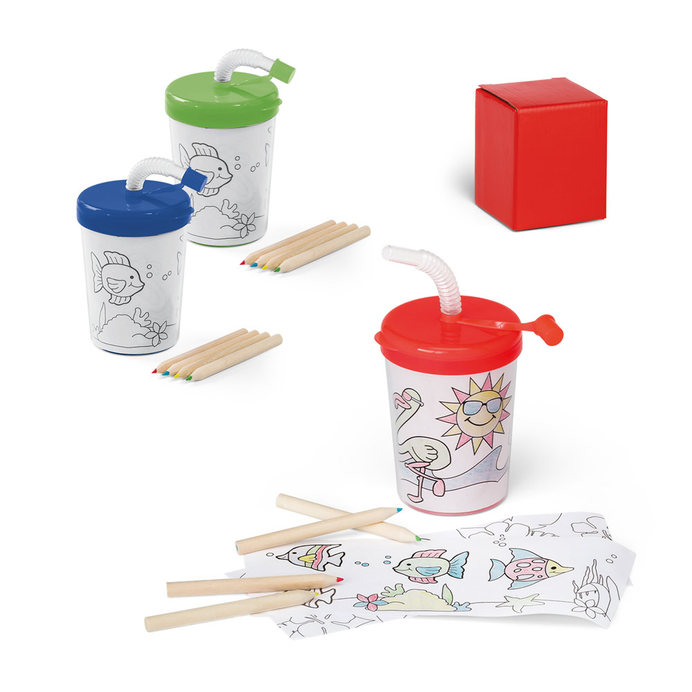 Hartington Flexible Straw Travel Cup Set - Redmarley D'Abitot