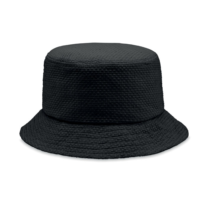 Hat made from paper straw in a bucket style - Selly Oak