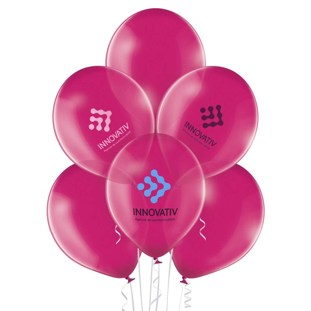 Naturlatexballons in Crystal Farben | Ø 33 cm | schnell geliefert | made in EU