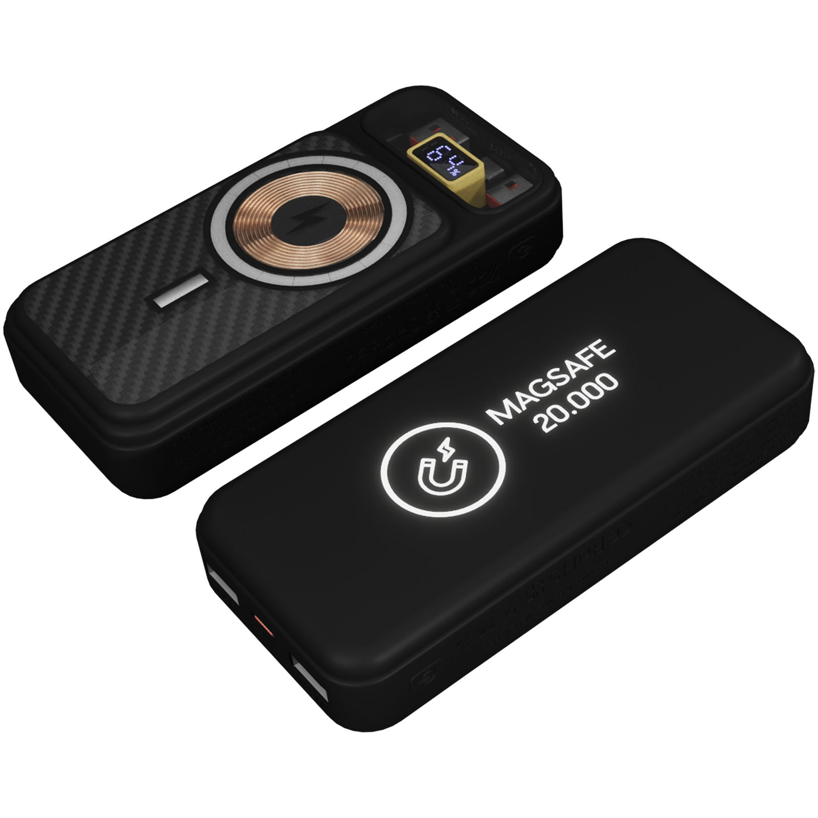 Transparent Magnetic Portable Charger - Piddlehinton - Longton