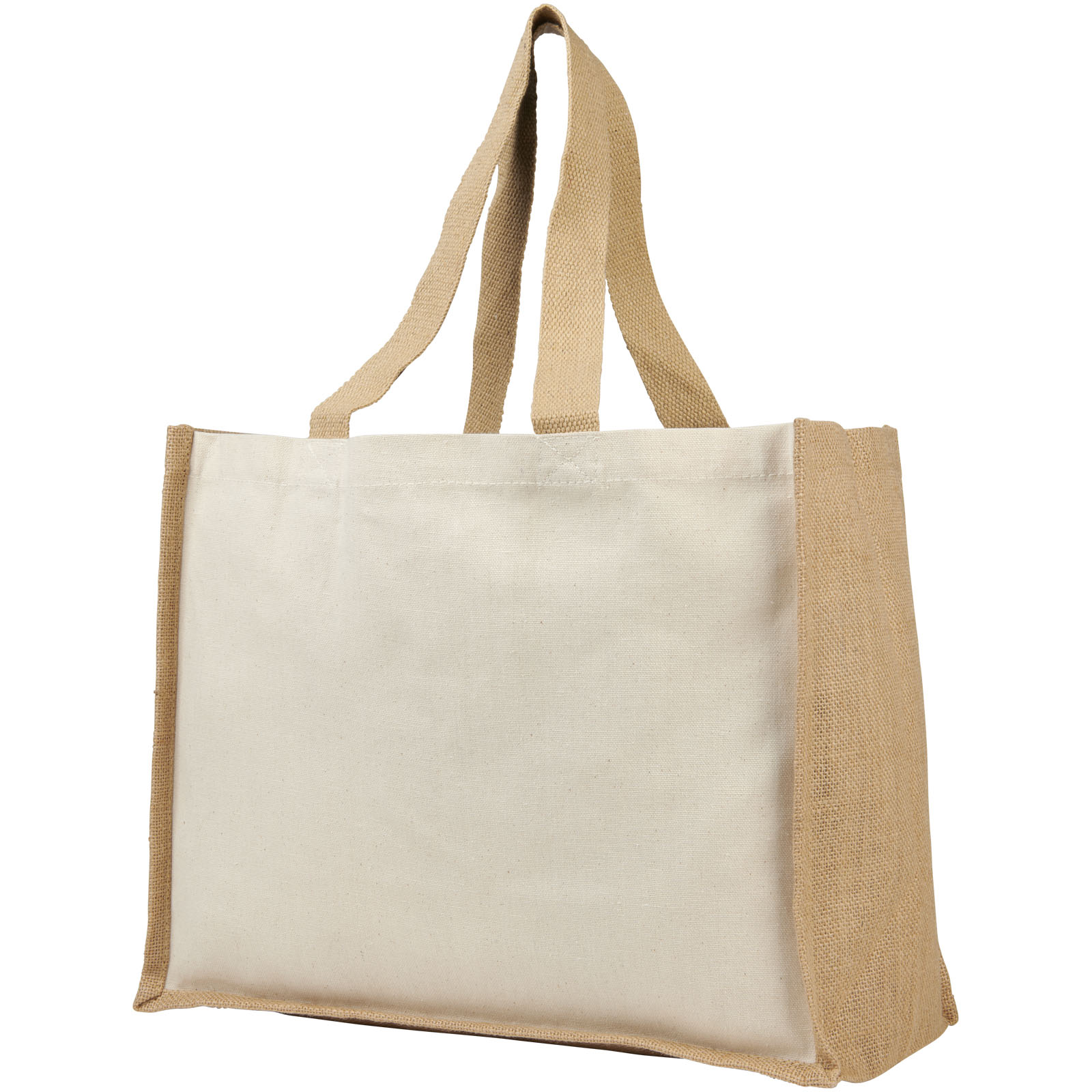 Canvas and Jute Tote Bag - Ashurst - Tenterden