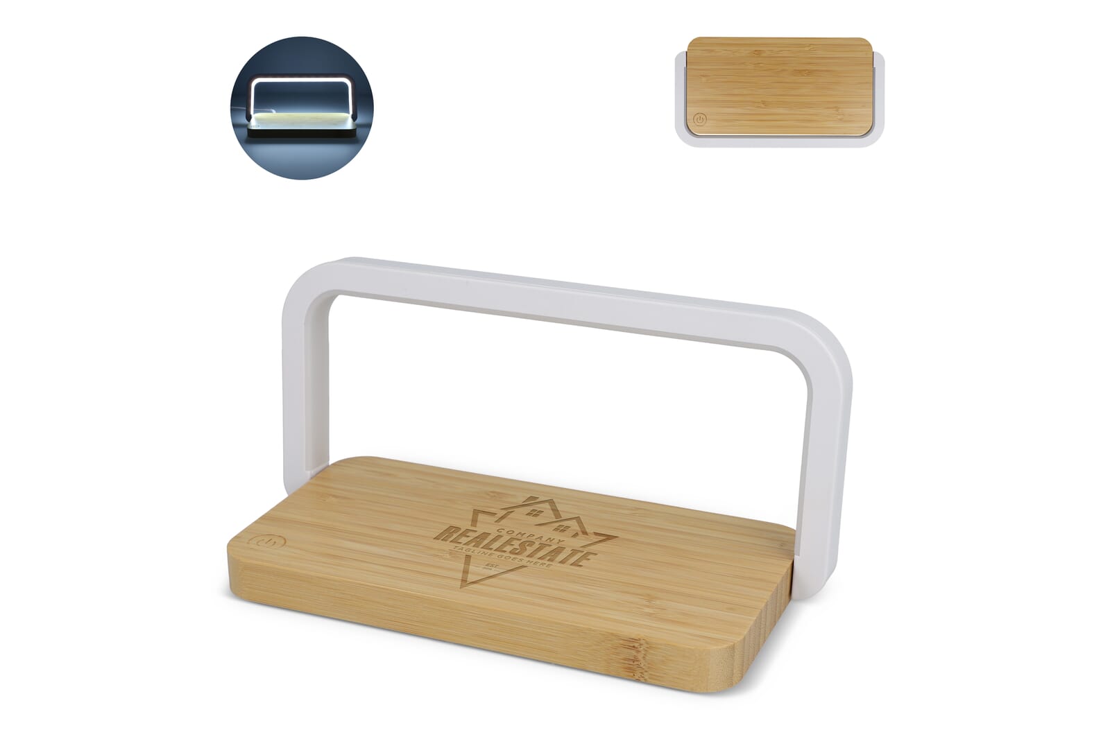 Bamboo Glow Wireless Charger - East Stoke