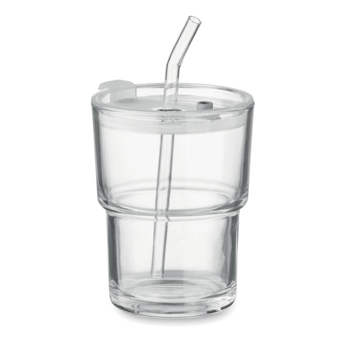 Glass Sip Tumbler 400ml - Rushall