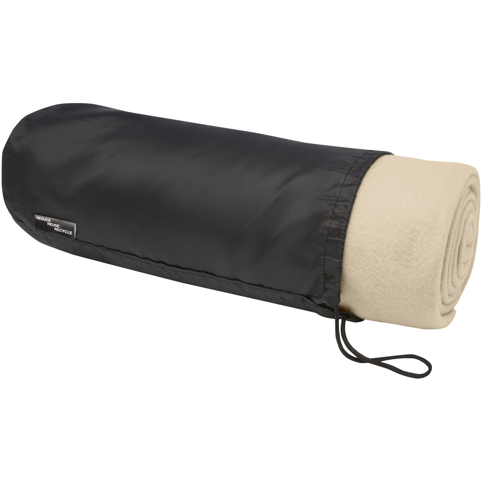 GRS Certified Recycled Polyester Polar Fleece Blanket with Carrying Bag - Harlow/Sawbridgeworth