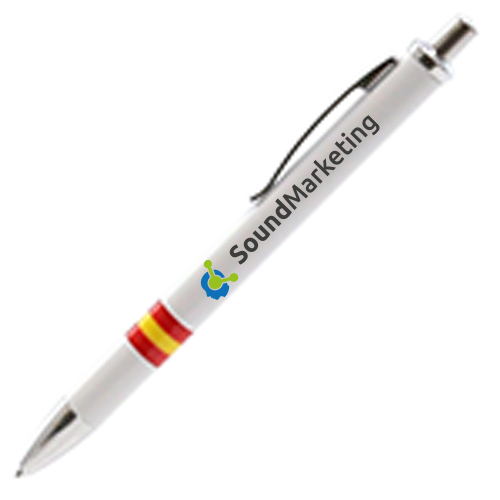 Bolígrafo de bandera española bicolor - Rockbourne