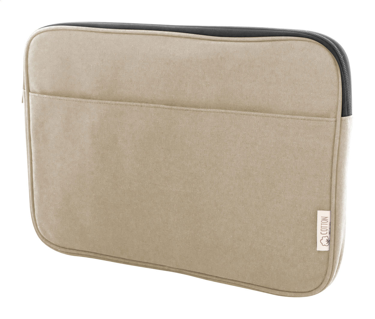 EcoPadded Recycled Laptop Carrier - Wootton Fitzpaine printed with logo